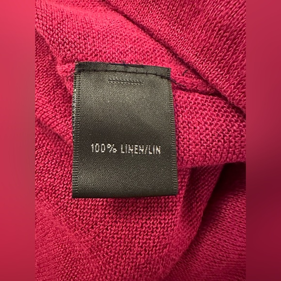 Lafayette 148 New York Linen Sleeveless Crewneck Tank - Picture 9 of 10